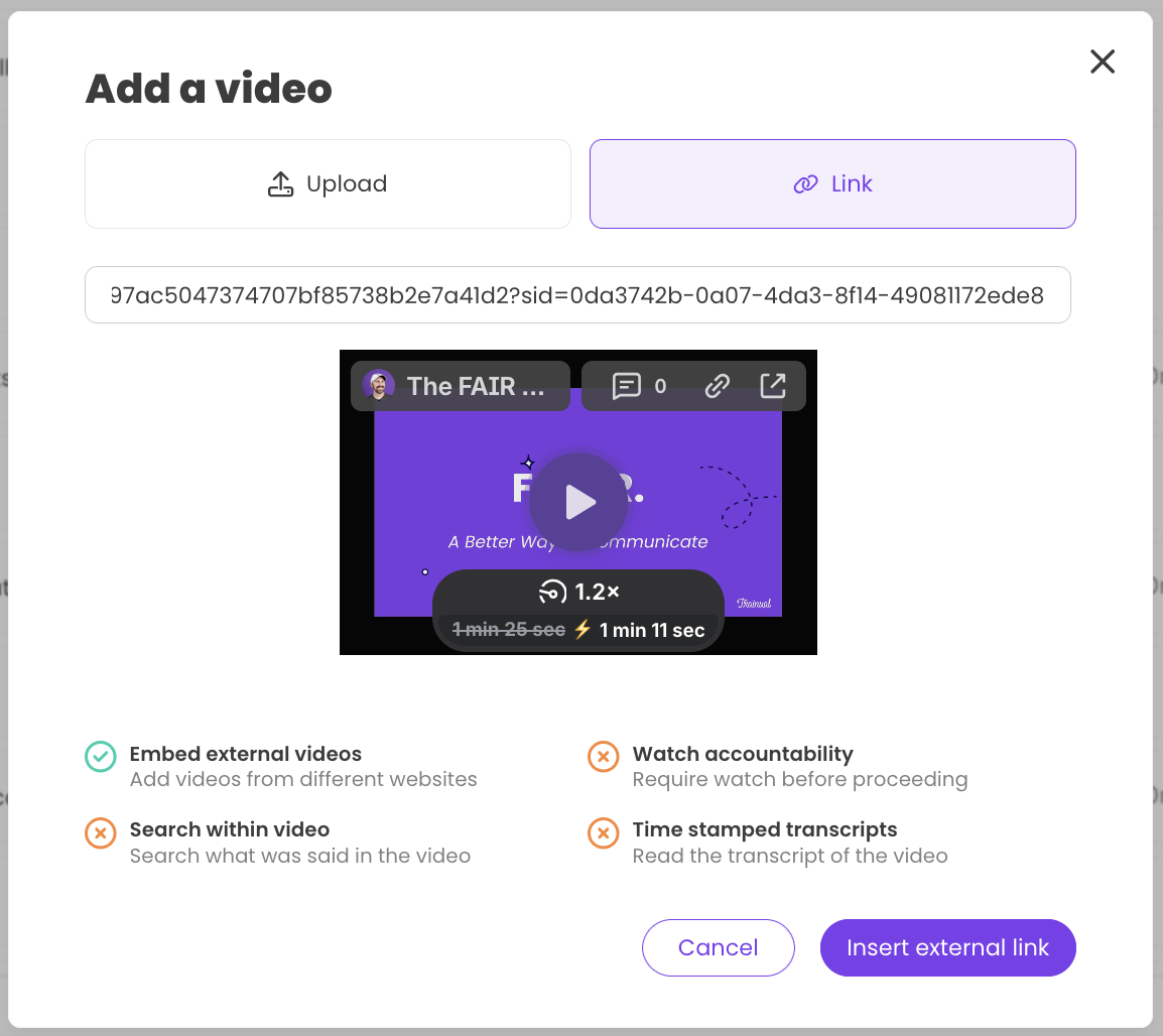 Video Persistent Url Upload, Host, and Link Standalone Videos