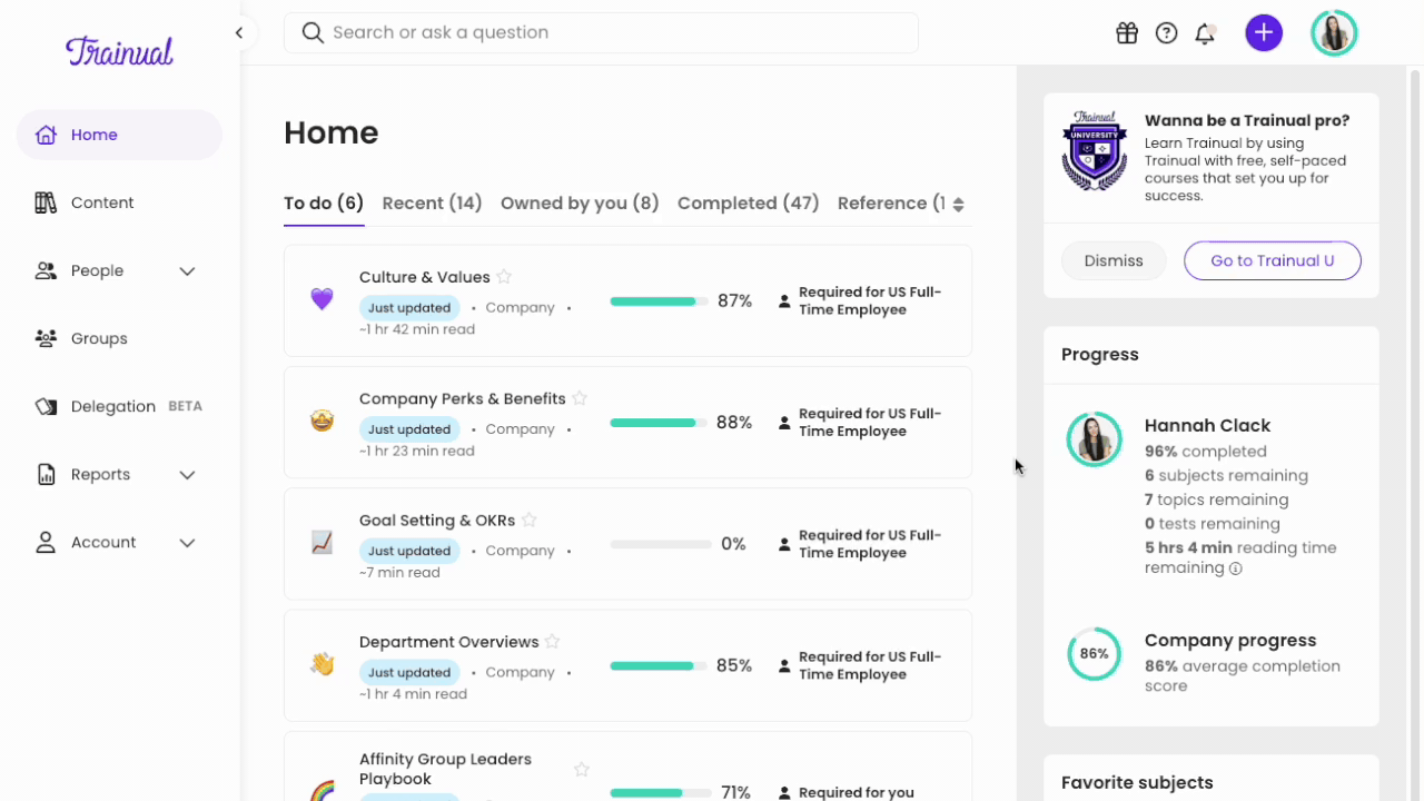 Trainual University: Platform Learning, Certifications, and Strategy Guides